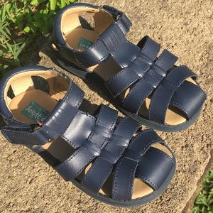 Boys Navy Sandals